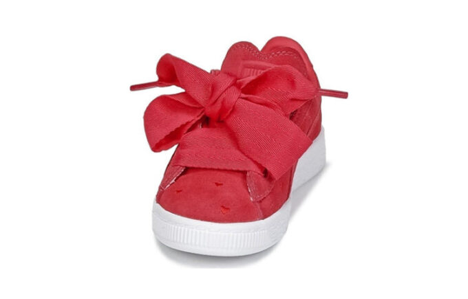 (PS) Semskede Hjerte PS Sneakers Røde