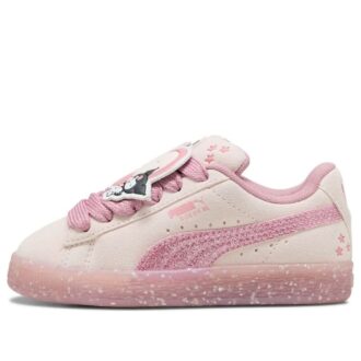 (PS) Semsket skinn XL «Hello Kitty og vennene hans jasminblomst»