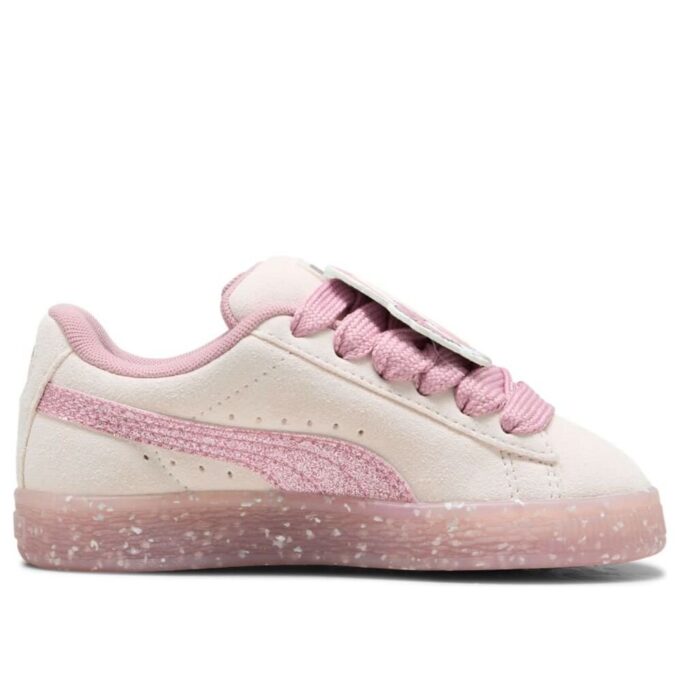 (PS) Semsket skinn XL «Hello Kitty og vennene hans jasminblomst»