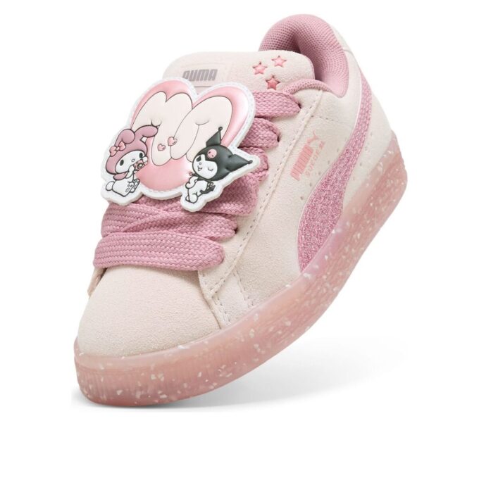 (PS) Semsket skinn XL «Hello Kitty og vennene hans jasminblomst»