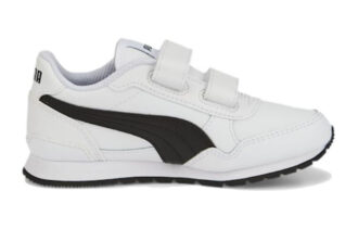 (PS) ST Runner v3 skinnsko &laquo;Hvite og svarte&raquo;