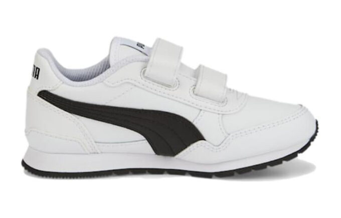 (PS) ST Runner v3 skinnsko &laquo;Hvite og svarte&raquo;