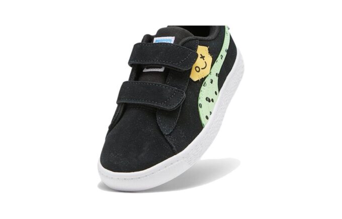 (PS) Suede Classic «Mix Match – Svart vårbregne»