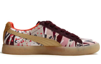 Puma(WMNS) NATUREL x PUMA Clyde Board Sko Flerfargede