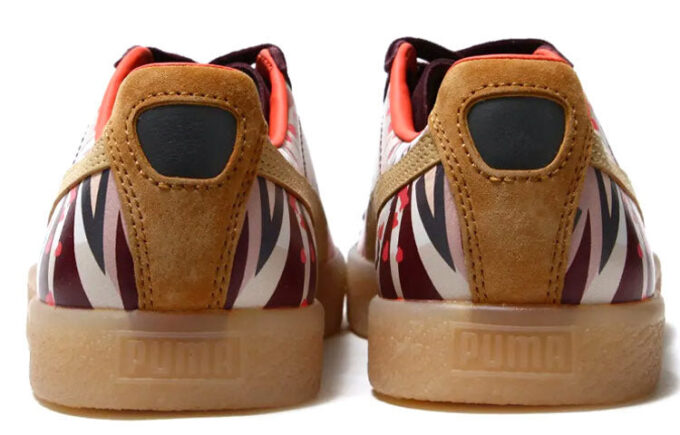 Puma(WMNS) NATUREL x PUMA Clyde Board Sko Flerfargede