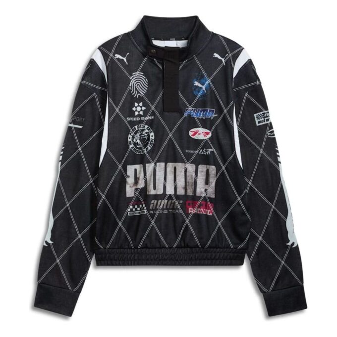 PUMA x A$AP ROCKY Genser med slitasje «Svart»