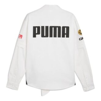 PUMA x A$AP ROCKY Langermet Avslappet Skjorte «Hvit»