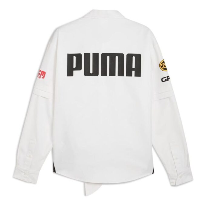 PUMA x A$AP ROCKY Langermet Avslappet Skjorte «Hvit»