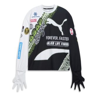 PUMA x A$AP ROCKY Langermet T-skjorte «Hvit Svart»