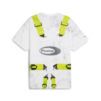 PUMA x A$AP ROCKY Seatbelt T-skjorte «Hvit Lime»