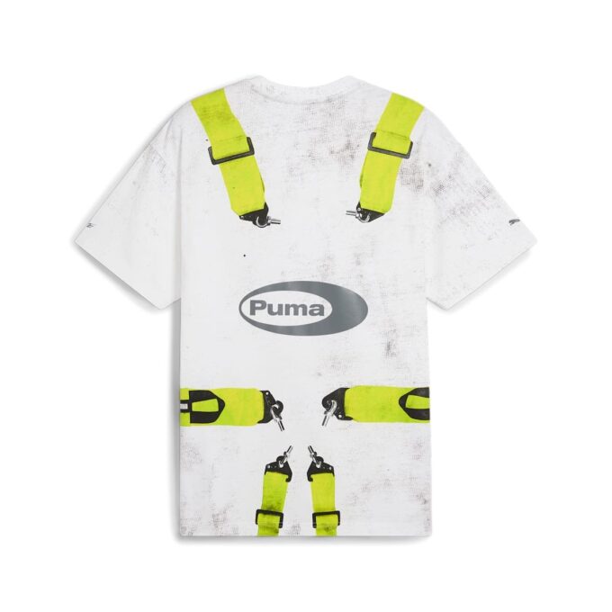 PUMA x A$AP ROCKY Seatbelt T-skjorte «Hvit Lime»