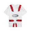 PUMA x A$AP ROCKY Seatbelt T-skjorte «Hvit Rød»