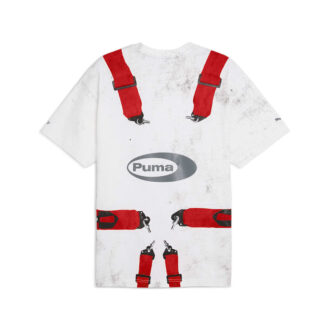 PUMA x A$AP ROCKY Seatbelt T-skjorte «Hvit Rød»
