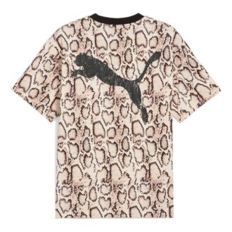 PUMA x A$AP ROCKY slangeskinns-T-skjorte «Frosted Ivory AOP»