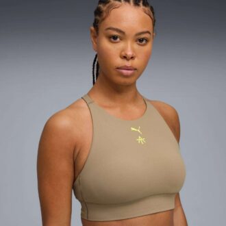 PUMA x ALEX TOUSSAINT Shapeluxe Dame Fukttransporterende, Mid Impact Sports-BH