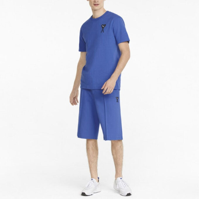 PUMA x AMI Graphic T-skjorte «Blå»
