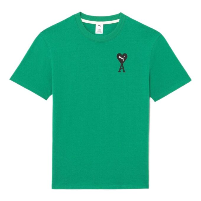 PUMA x AMI Graphic T-skjorte «Grønn»