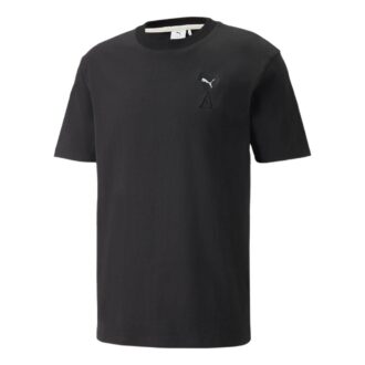 PUMA x AMI Graphic T-skjorte «Svart»
