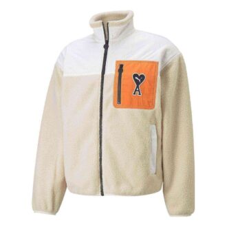 PUMA x Ami Sherpa-jakke «Beige»
