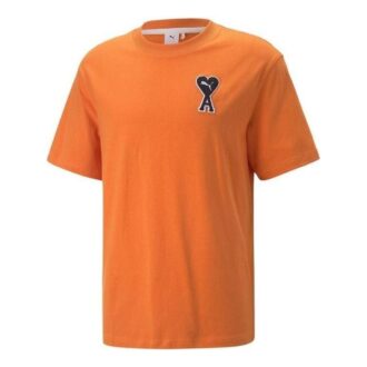 PUMA x Ami T-skjorte «Oransje»