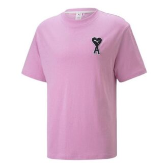 PUMA x Ami T-skjorte «Rosa»