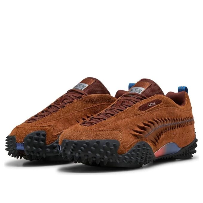 PUMA x Aries Mostro «Brun semsket skinn»