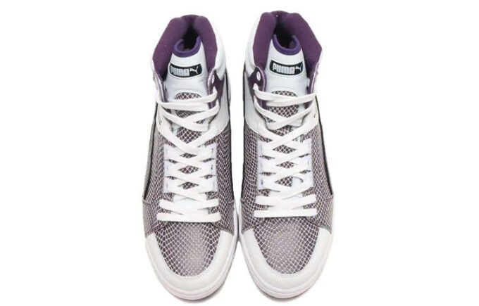 PUMA x Atmos SlipStorm Mid Snake Vintage &laquo;Hvit Lilla Svart&raquo;