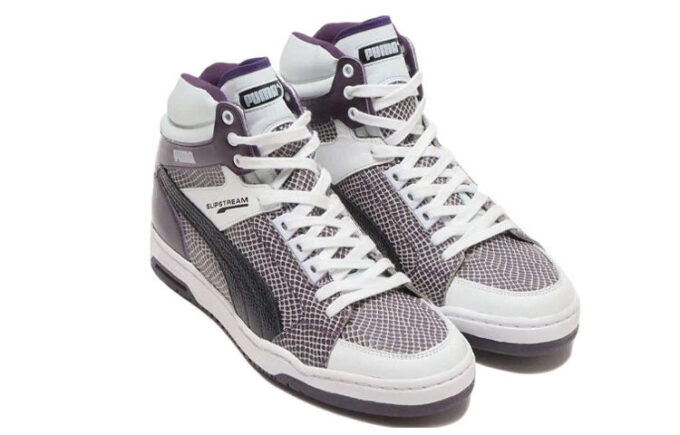 PUMA x Atmos SlipStorm Mid Snake Vintage &laquo;Hvit Lilla Svart&raquo;