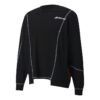 PUMA x ATTEMPT Crossover Casual Rund Hals Kontrastfarger Lange Ermer Svart