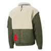 PUMA x Attempt Sherpa Fleece Jakke «Beige Grønn Blå»