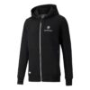 PUMA x BMW M Motorsport Regular Fit Full-Zip Hettegenser med normal passform, «Svart og hvit»