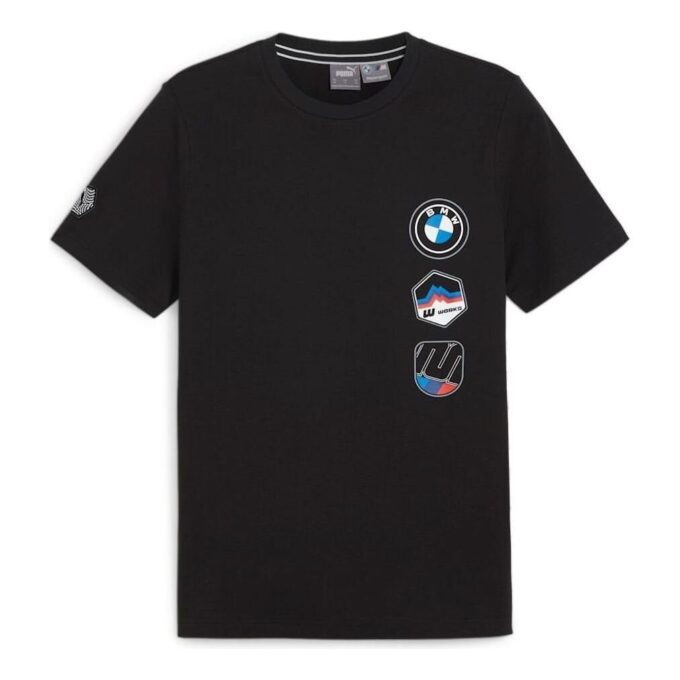 PUMA x BMW Motorsport Garage T-skjorte «Svart»