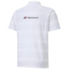 PUMA x BMW Motorsport stripete kortermet poloskjorte «Hvit svart»
