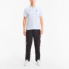 PUMA x BMW Motorsport stripete kortermet poloskjorte «Hvit svart»