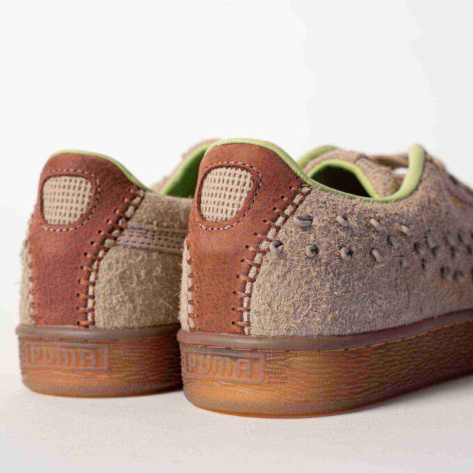 PUMA x BODEGA Semsket skinn herresko