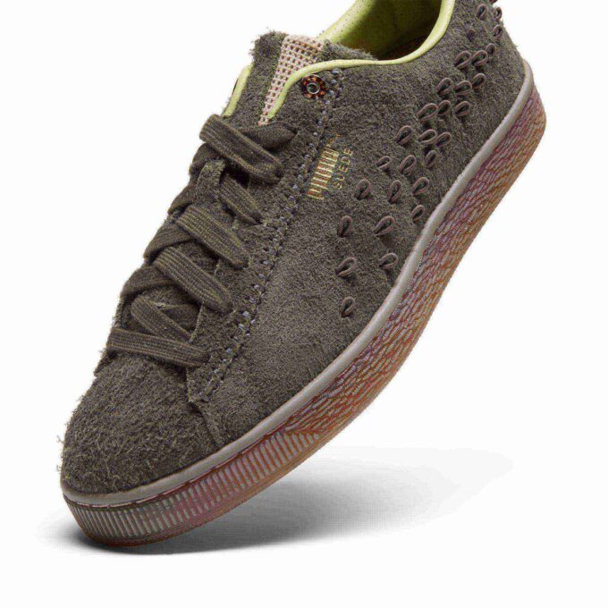 PUMA x BODEGA Semsket skinn herresko