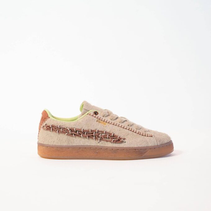 PUMA x BODEGA Semsket skinn herresko