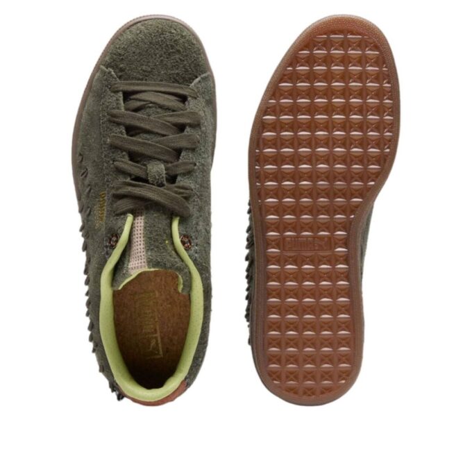 PUMA x Bodega Suede «Mørk olivengrønn, helt taupe»