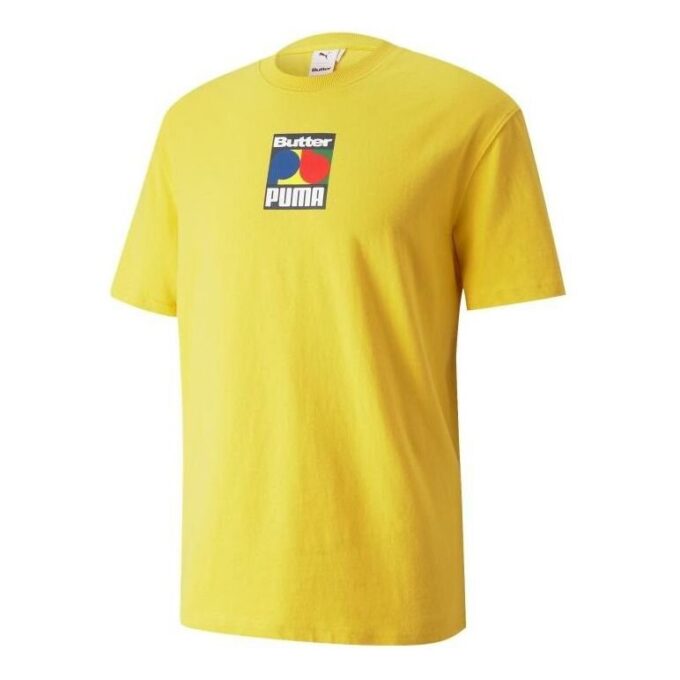 PUMA x Butter Goods Graphic T-skjorte «Gul»