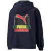PUMA x Butter Goods Lett Pop Over Top Half Zip Hettegenser «Marineblå»