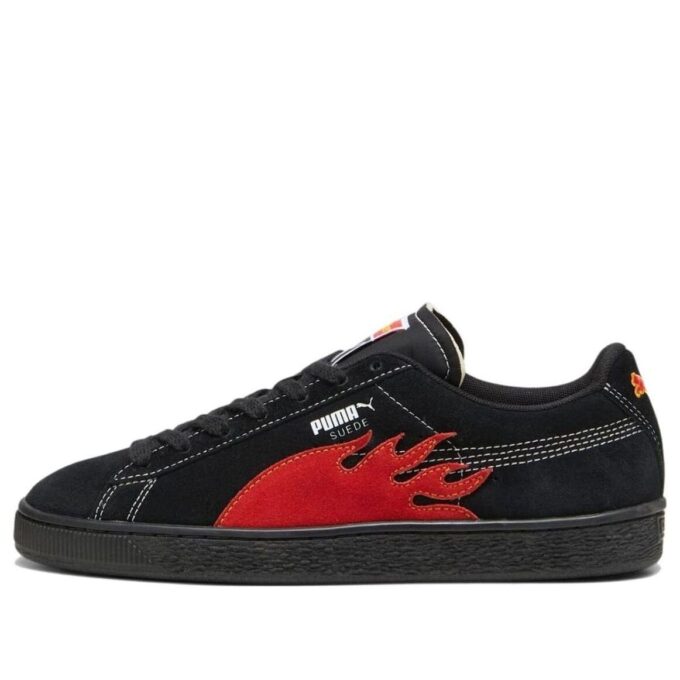 PUMA x Butter Goods Suede Classic Sko «Svart Rød»