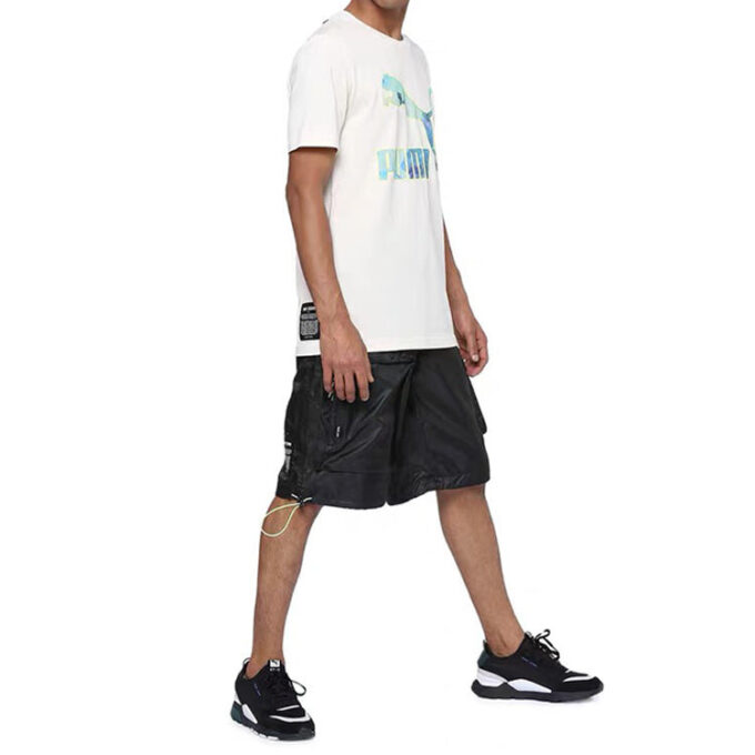 PUMA x Central Saint Martins vevde shorts «Svart og hvit»
