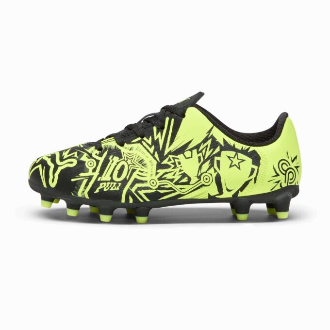 PUMA x CHRISTIAN PULISIC TACTO II fotballsko til barn for fast/kunstig underlag