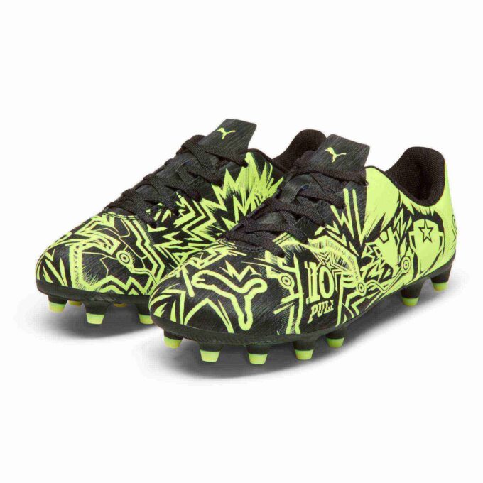 PUMA x CHRISTIAN PULISIC TACTO II fotballsko til barn for fast/kunstig underlag