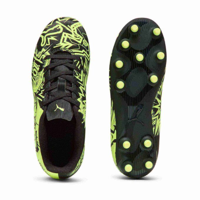 PUMA x CHRISTIAN PULISIC TACTO II fotballsko til barn for fast/kunstig underlag