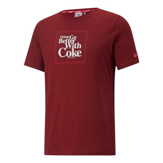 PUMA x Coca Cola Graphic T-skjorte «Rød»
