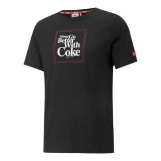 PUMA x Coca Cola Graphic T-skjorte «Svart»