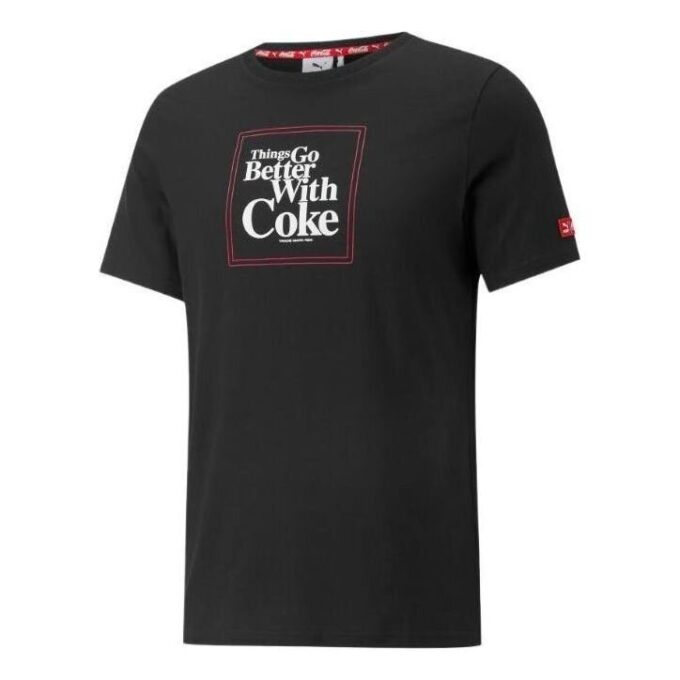 PUMA x Coca Cola Graphic T-skjorte «Svart»