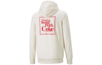 PUMA x Coca Cola Hettegenser «Hvit»