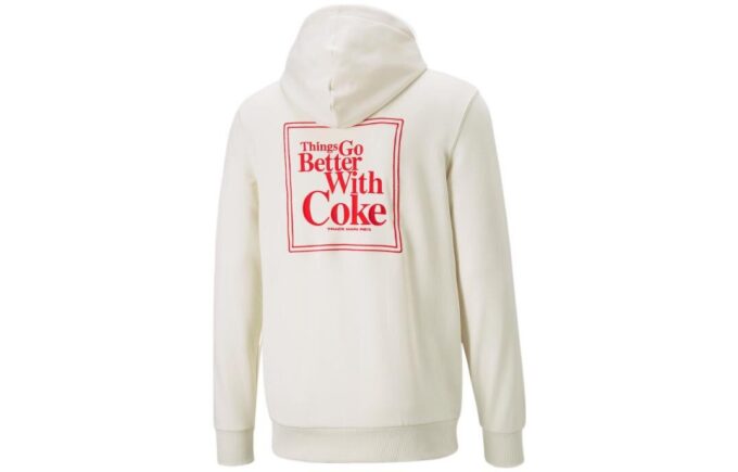 PUMA x Coca Cola Hettegenser «Hvit»